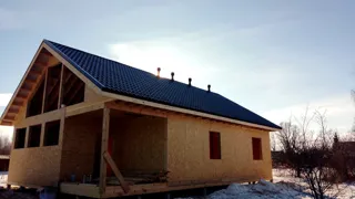 Haus 105 m² nach individuellem Projekt, Dorf Svingino: Fertiges Haus