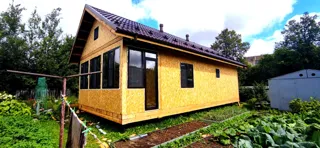 Custom-design house, Rodniki: finished building