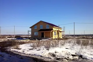 Haus nach individuellem Entwurf, Kostroma: Wandmontage