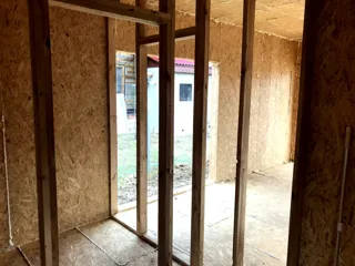 Haus nach Projekt „Otschag“, SNT „Loschki“: Trennwände