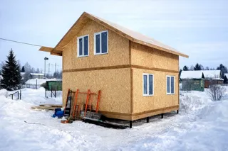 Custom-design house, Kostroma Region: finished building