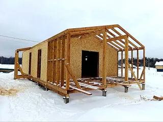 Haus nach individuellem Projekt, KP „Saretsche“: Dach