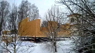 Haus nach Projekt „Jastreb“, Rybinsk: Wandmontage
