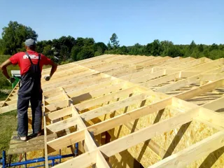 Haus nach individuellem Entwurf, Dorf Fedosovo: Dach