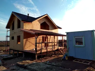 Haus nach Projekt „Dorofejewo“, Region Jaroslawl: Dach
