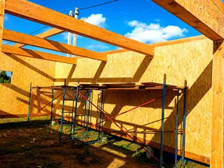 Garage nach individuellem Projekt, Gebiet Moskau: Dach