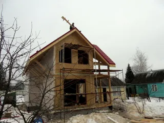 “Naslajdenie” projeli ev, Orekhovo-Zuevo: çatı
