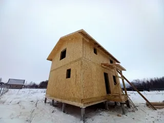 “Ermak” projesine göre 103 m² ev, Zaluzhe köyü: çatı