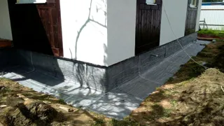 Haus nach Projekt „Slawjanskij Skit“, Region Jaroslawl: Fassadenverkleidung