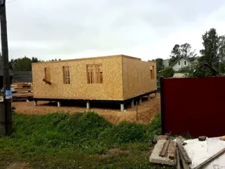 “Yesentuki 8x8” projesine göre ev, Rybinsk: duvar montajı