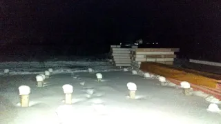 Eingeschossiges Haus nach Projekt „Sabawa“, Dorf Dyakovo: Fundament auf Stahlbetonpfählen