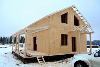 Haus nach Projekt „Sefir“, Dorf Kadnikovo: Fertiges Haus