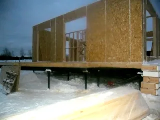 Haus nach individuellem Entwurf, Gebiet Moskau: Wandmontage
