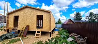 Haus 100 m² nach Projekt „Barnhouse 76.1“, Gebiet Moskau: Dach