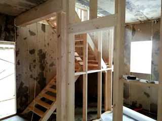 Haus nach individuellem Projekt, Dorf Greshnevo: Trennwände