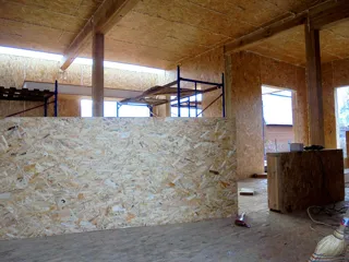 House, “Valencia” design, Kosterevo: interior partitions