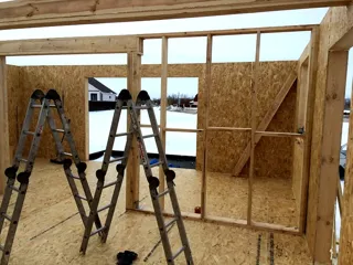 Haus nach Projekt „Jessentuki 7.5x7.5“, Dorf Lopatino: Innenwände