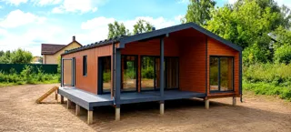 Haus nach individuellem Entwurf, Kineshma: fertiges Gebäude