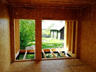 House, “Ochag” design, Starkovo village: interior partitions