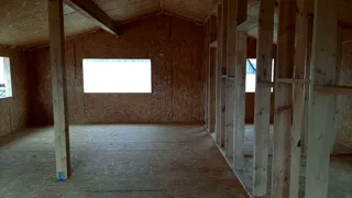 Haus nach Projekt „Barnhouse 76.1“, Gebiet Iwanowo: Innenwände