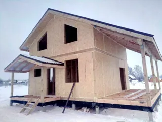 Haus nach Projekt „Dmitrowo“, Dorf Lupychevo: Fertiges Haus