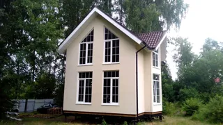 Haus nach Projekt „Musterhaus“, Gebiet Moskau: Fertiges Haus