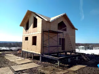 Haus nach Projekt „Dorofejewo“, Region Jaroslawl: Obergeschoss und Dachgeschoss