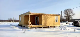 Haus 72,5 m² nach individuellem Projekt, Shuya: Fertiges Haus