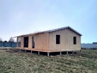 Haus nach Projekt „Barnhouse 76.1“, Rybinsk: Fertiges Haus