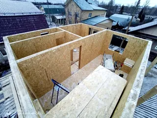 83,37 m² ev, “Avdeevo 2” projesi, Kostroma: iç bölme duvarlar