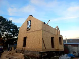 107 m² house, custom design, Shuya: second floor and attic floor