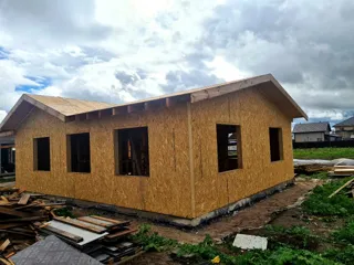 90 m² house built to a custom design, Novaya Burya village