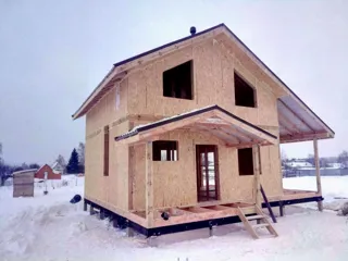 Haus nach Projekt „Dmitrowo“, Dorf Lupychevo: Fertiges Haus