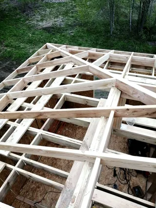 “Vladimir” projesine göre 117 m² ev, Serednyaya köyü: çatı