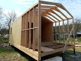 Haus nach individuellem Entwurf, Gartengemeinschaft SNT „Wischenka“: fertiges Gebäude