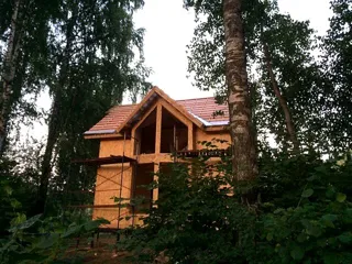 Haus nach Projekt „Musterhaus“, Gebiet Moskau: Obergeschoss und Dachgeschoss