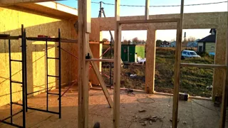 Haus nach Projekt „Stil 108“, Siedlung Yaroslavka: Innenwände