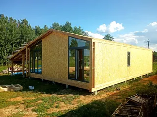 Haus nach individuellem Entwurf, Dorf Aprakisino: Dach