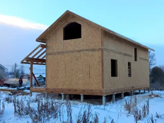 Haus 166 m² nach Projekt „München“, Vologda: Dach