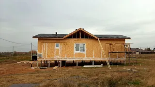 Haus nach individuellem Projekt, KP „Isumrud, Dorf Nowo-Talizy“: Fertiges Haus