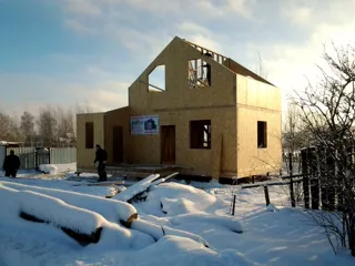 House based on the “Amulet” design, Kostroma Region: second floor and attic