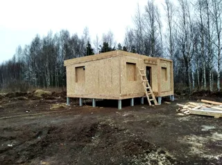 House based on the “Style 44.2.8” design, Lipovitsy village