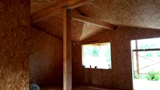 Haus nach individuellem Projekt, SNT „Sarja“: Innenwände