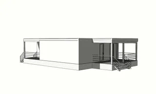 110 m² house built to a custom design, Leningrad Region
