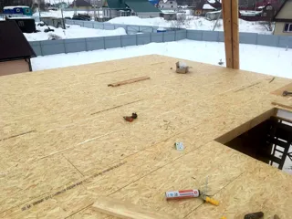 Haus nach Projekt „Vilnius“, Dorf Chernukha: SIP-Boden auf Höhe 0