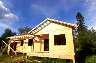 Haus 153,4 m² nach individuellem Projekt, Dorf Vereskunovo: Dach