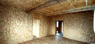 Haus nach individuellem Projekt, Dorf Kudrino: Trennwände