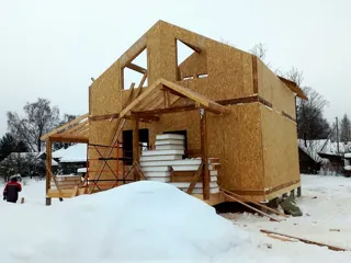 Haus 131,5 m² nach Projekt „Sefir“, Vologda: Obergeschoss und Dachgeschoss