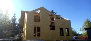 Haus 193 m², individuelles Projekt, Dorf Yaskino: Obergeschoss und Dachgeschoss