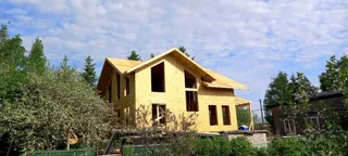 Haus 193 m² nach individuellem Projekt, Dorf Yaskino: Fertiges Haus